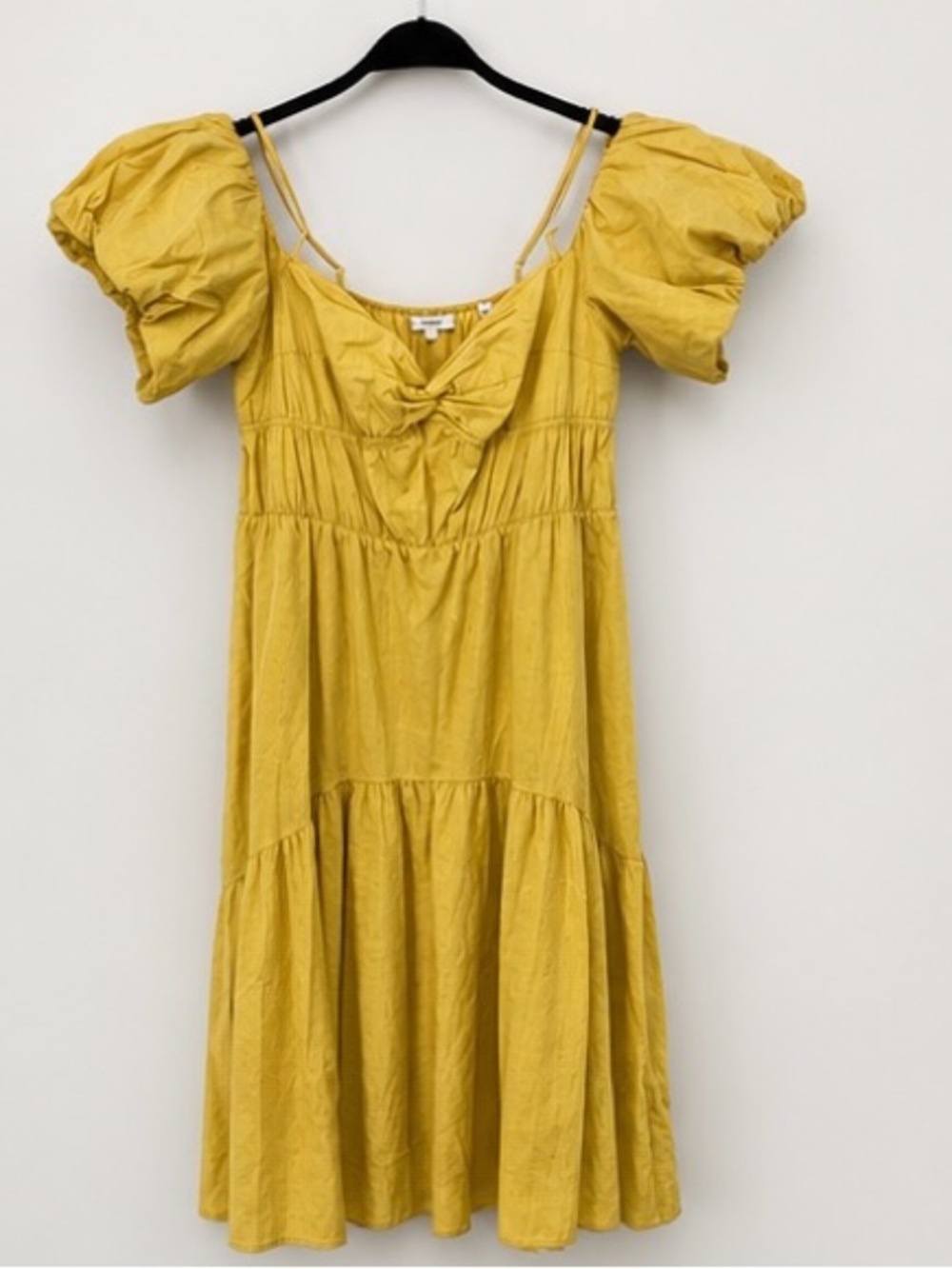 Vince Yellow Cotton Dress
